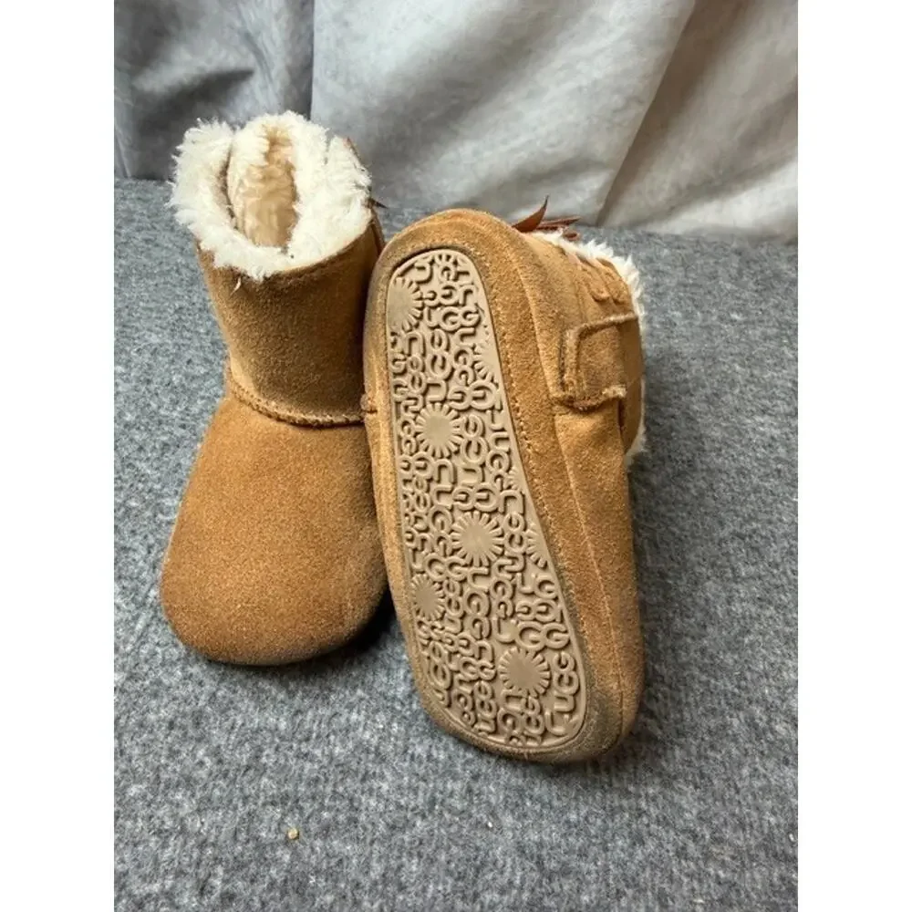 Children Unisex Boots UGG Kids Baby Bailey Bow US 04/06